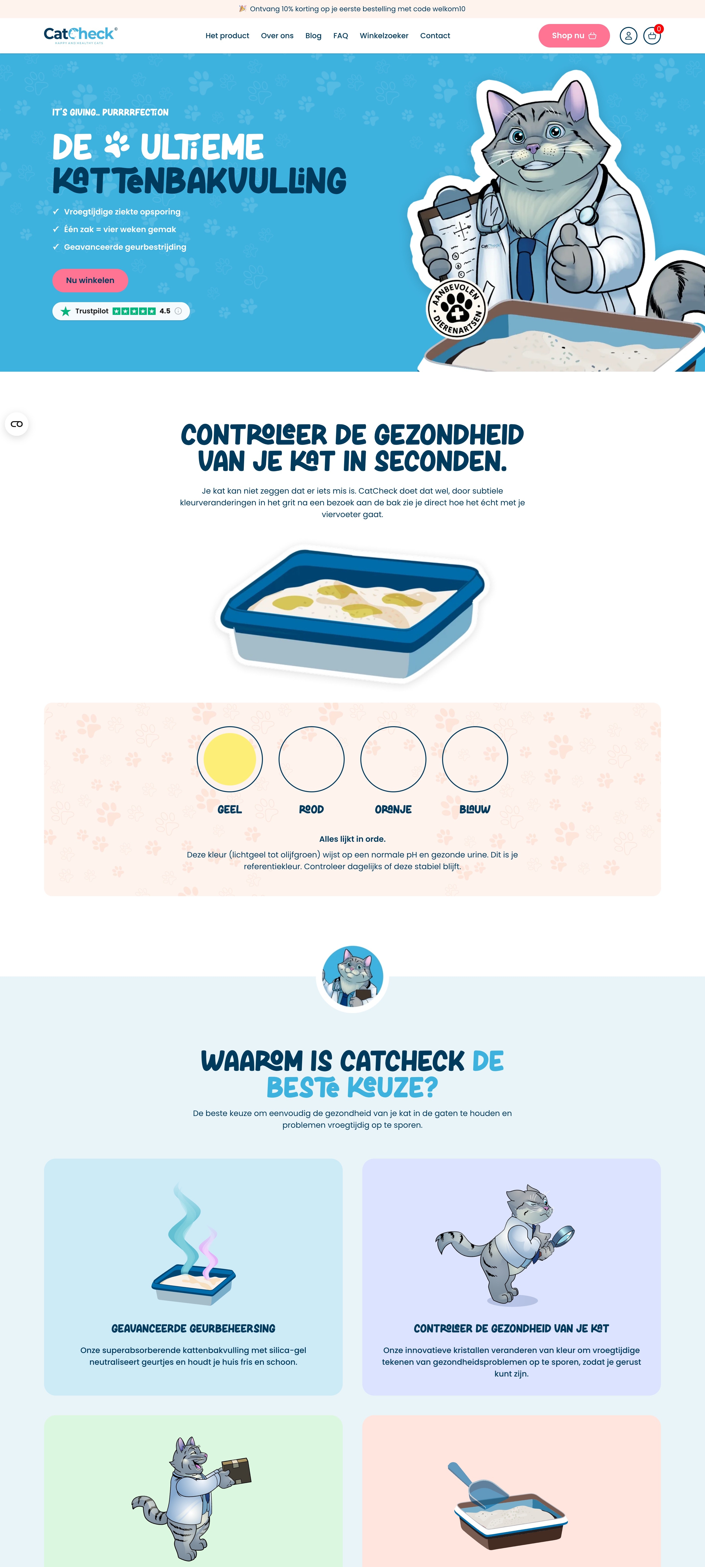 Catcheck webshop