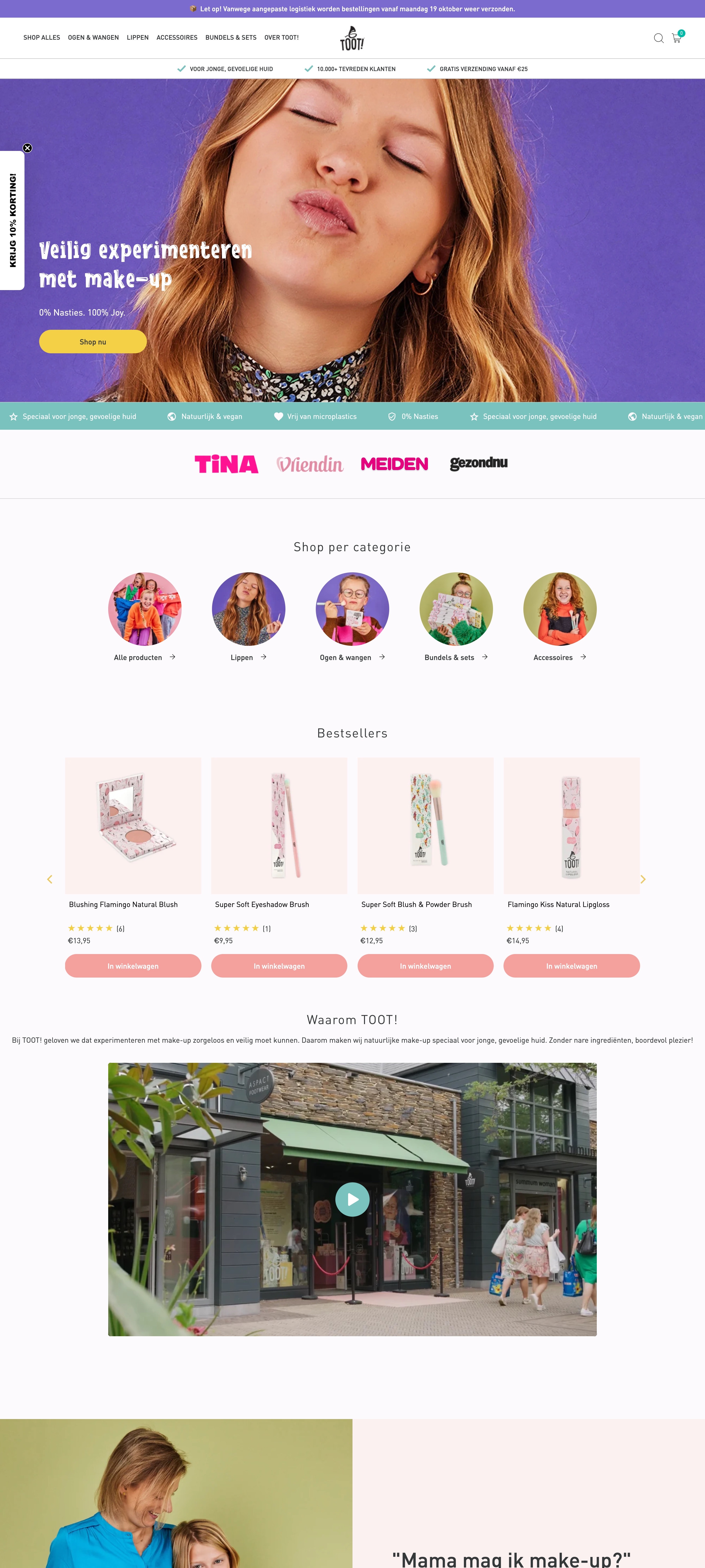 TOOT webshop
